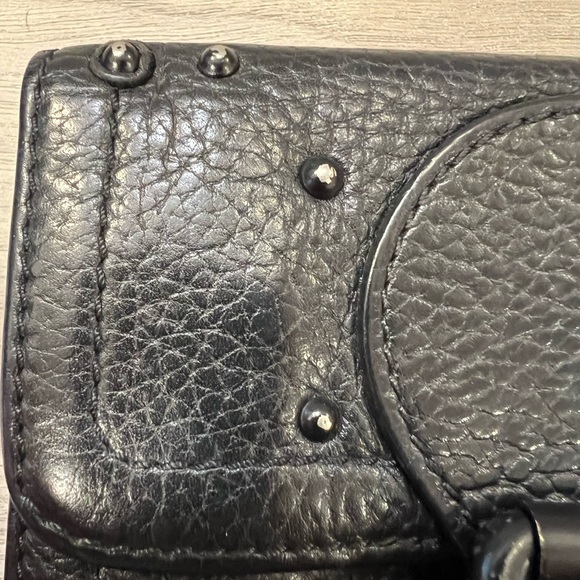 EUC Chloé Paddington Wallet - Black Pebbled Leather - Picture 5 of 14